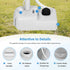 Mobile Portable Outdoor Washbasing for Camping Picnics RV Trips Yard Activities