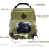 20L Camp Shower Bag Solar Heat Water Pipe Portable Camping Hiking Travel Outdoor