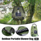 20L Camp Shower Bag Solar Heat Water Pipe Portable Camping Hiking Travel Outdoor