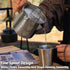 1.2L Portable Stainless Steel Camping Kettle Cookware For Hiking Outdoor Picnic