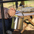 1.2L Portable Stainless Steel Camping Kettle Cookware For Hiking Outdoor Picnic