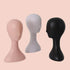 Display Stand Female Mannequin Head for Wig Hat Scarf Hair Model - Natural