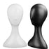 Display Stand Female Mannequin Head for Wig Hat Scarf Hair Model - Natural