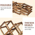 Wooden Wine Rack Display Shelf Stand for Home Bar Storage Wine Bottle Holder