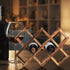 Wooden Wine Rack Display Shelf Stand for Home Bar Storage Wine Bottle Holder