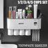 Multifunctional Toothbrush Holder Handfree Automatic Toothpaste Dispenser Set