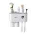 Multifunctional Toothbrush Holder Handfree Automatic Toothpaste Dispenser Set