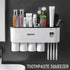 Multifunctional Toothbrush Holder Handfree Automatic Toothpaste Dispenser Set