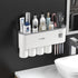 Multifunctional Toothbrush Holder Handfree Automatic Toothpaste Dispenser Set
