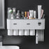 Multifunctional Toothbrush Holder Handfree Automatic Toothpaste Dispenser Set