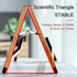 Bamboo Guitar Stand Foldable Adjustable Non Slip Multi Instrument A Frame 35cm