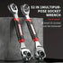 52 in 1 Universal Socket Wrench 8-19mm Multi-Angle Rotary Spanner, Chrome Steel