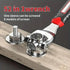 52 in 1 Universal Socket Wrench 8-19mm Multi-Angle Rotary Spanner, Chrome Steel