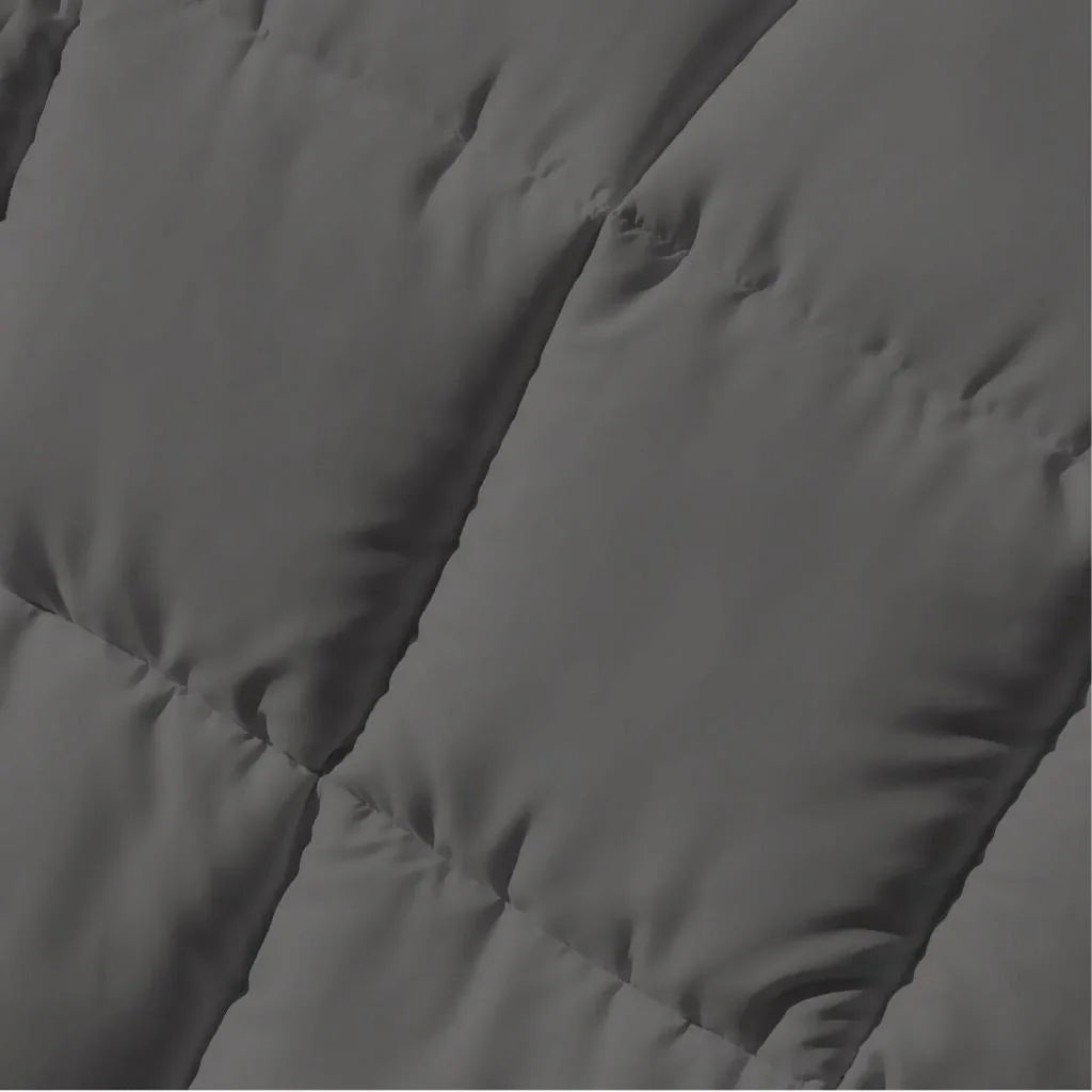 Australian Made Summer Grey 200GSM Bamboo Blend Quilt King Single