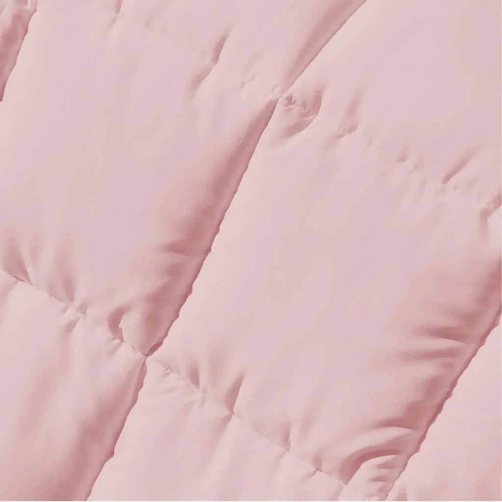 Australian Made Summer Blush 200GSM Bamboo Blend Quilt King Single