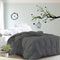 Australian Made Summer Grey 200GSM Bamboo Blend Quilt Queen
