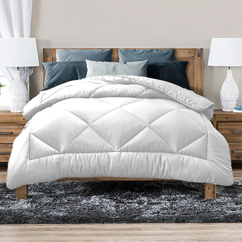 Australian Made All Season 400GSM Bamboo Blend Quilt King Single