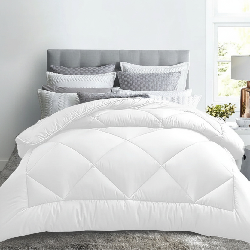 Australian Made Queen All Season Quilt 400GSM Premium Microfibre Duvet
