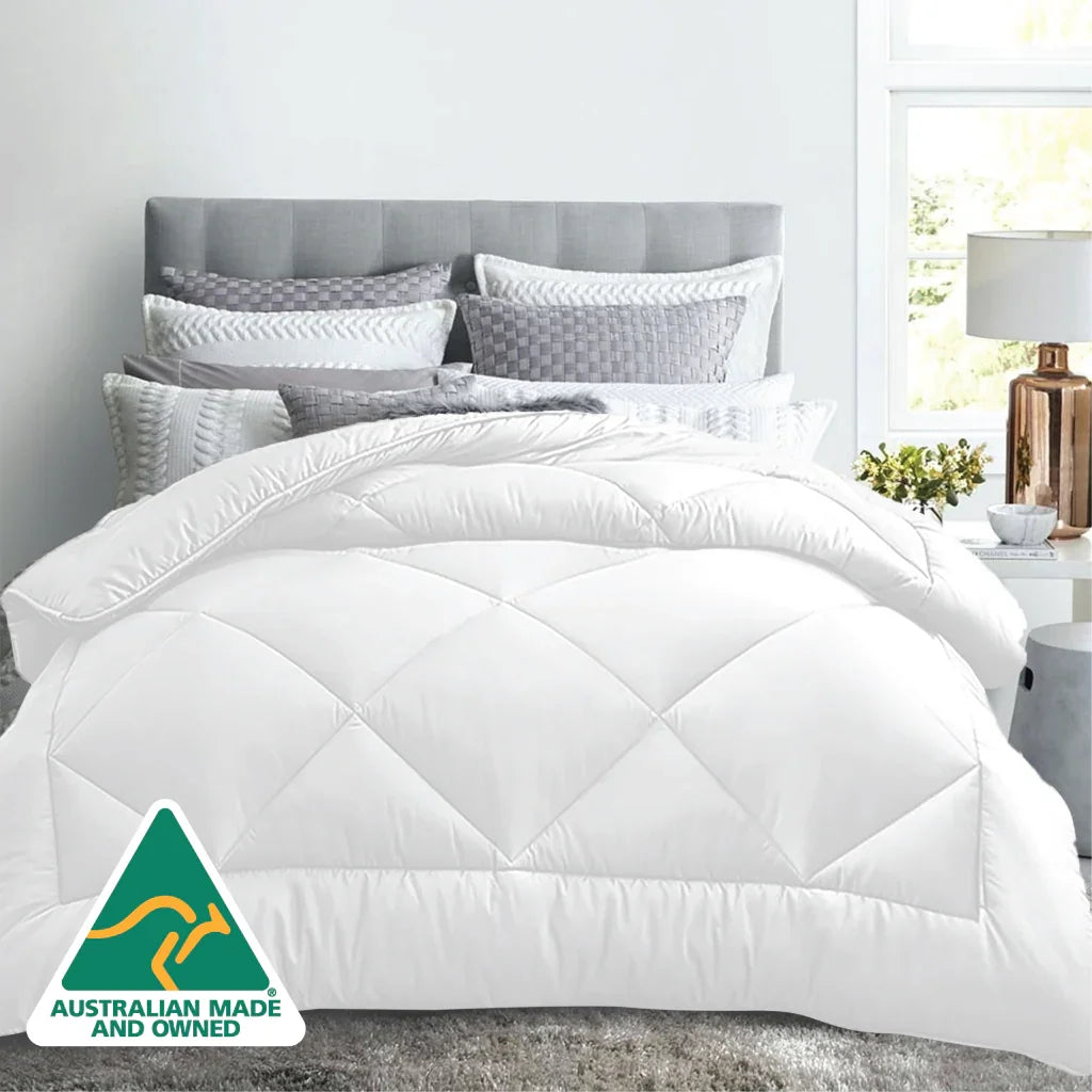 All Season Microfibre Quilt 400GSM (Super King) (Made in Aus)