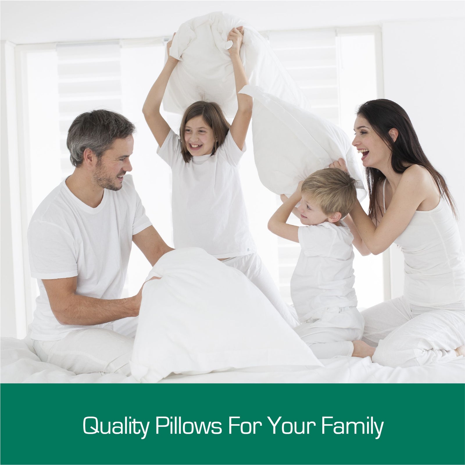 Australian Made Bamboo Cooling Pillow Standard Size Twin Pack