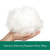 Australian Made Hotel King Size Pillow with 4cm Wall Twin Pack