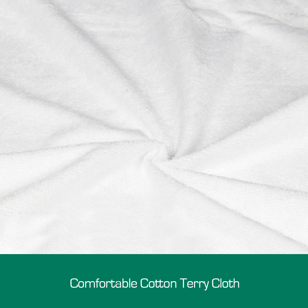 Cotton Terry Fully Fitted Waterproof Mattress Protector King Single Size