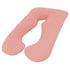 Aus Made Maternity Pregnancy Nursing Sleeping Body Pillow Pillowcase Included Light Pink