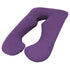 Aus Made Maternity Pregnancy Nursing Sleeping Body Pillow Pillowcase Included Purple