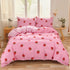 Strawberry Dream Quilt Cover Set - (3pcs, Queen Size)