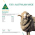 Aus Made Natural Health Wool Pillow Twin Pack