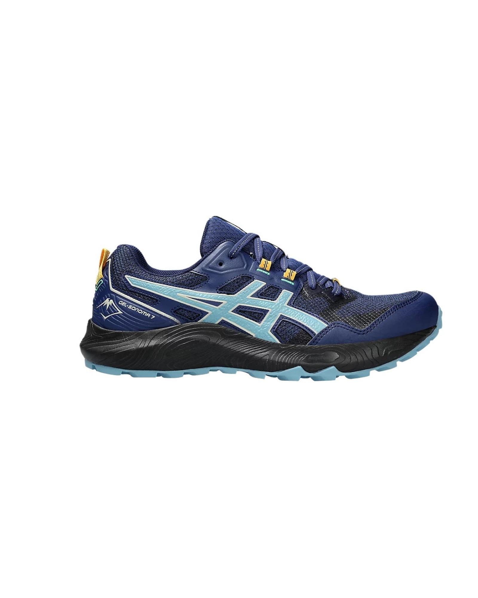Gel-Sonoma 7 Running Shoes with Reliable Off-Road Grip in Deep Ocean Gris Blue - 10.5 US
