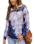 Kangaroo Pocket Tie-dye Hoodie - XL