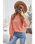 Patchwork Sleeve Pullover Sweatshirt - L