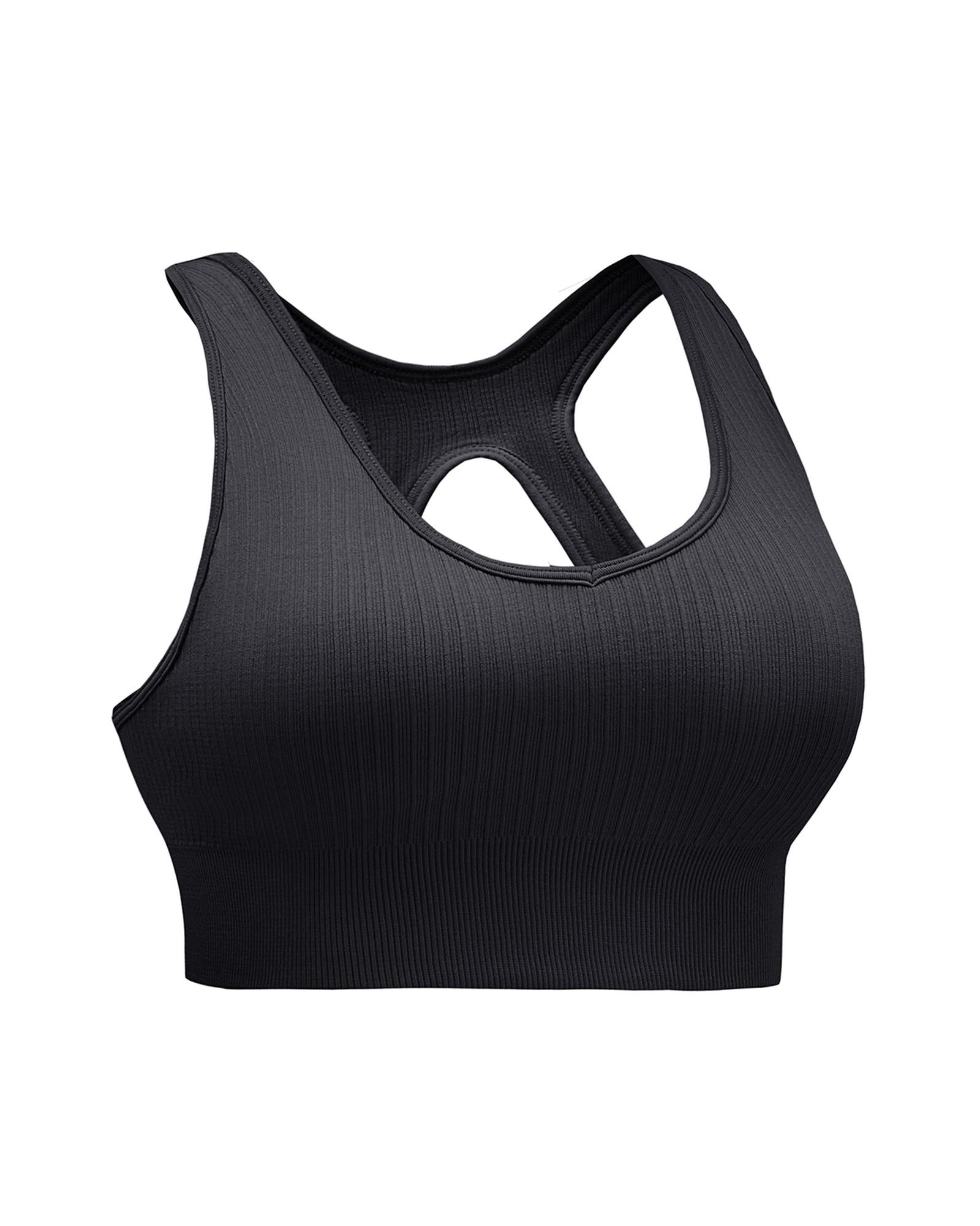 Hollow-out Ribbed Racerback Camisole - M