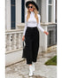 High Waist Straight Leg Pants - 8 US