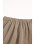 High Waist Pocketed Ruffle Shorts - L