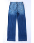 Wide Leg High Rise Jeans - 14 US