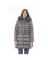 Women's Gray Polyester Jackets & Coat - M