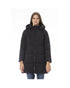 Women's Black Polyester Jackets & Coat - L