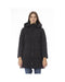 Women's Black Polyester Jackets & Coat - S