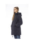 Women's Blue Polyester Jackets & Coat - L