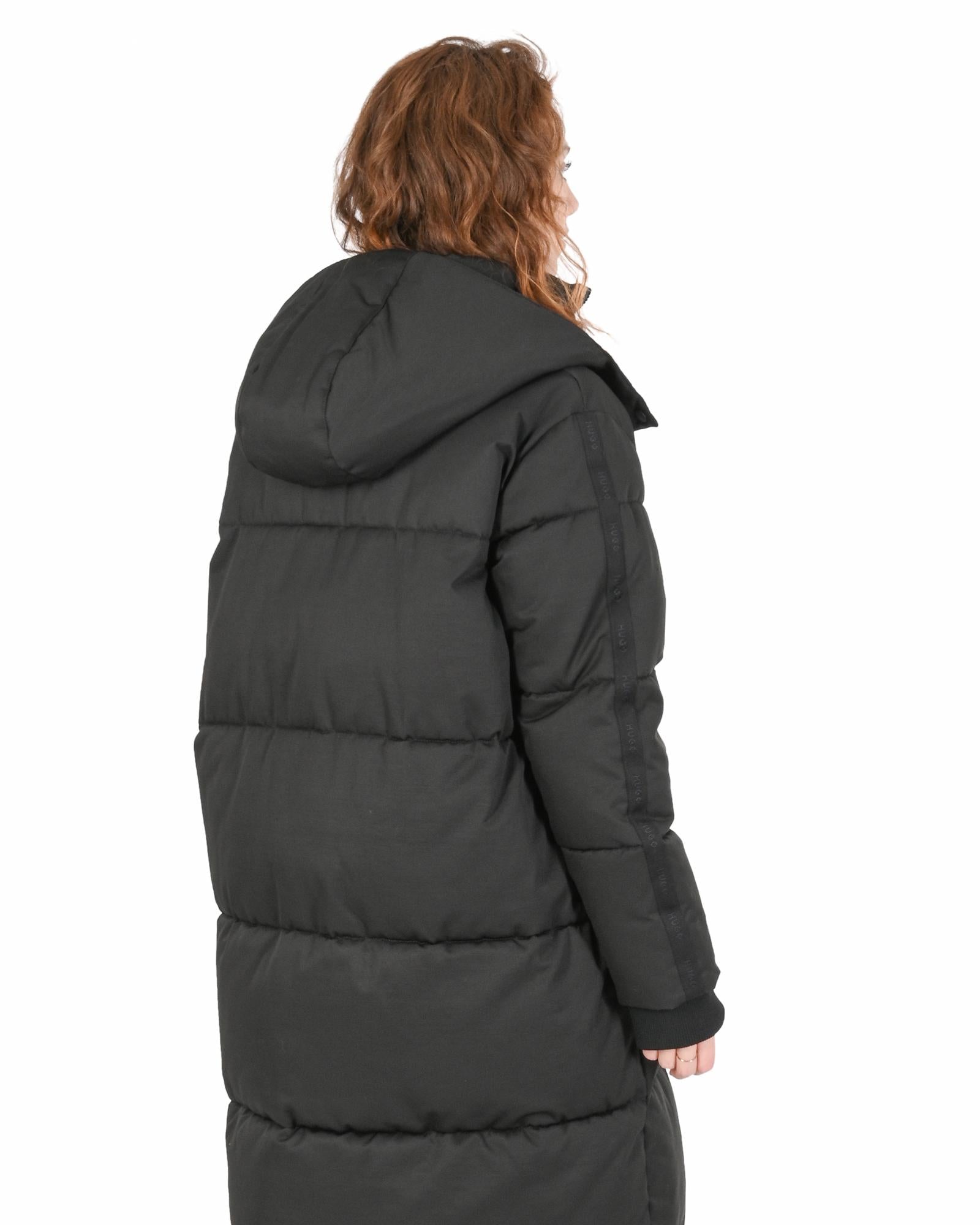 Women's Poly-cotton black jacket in Black - S