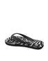 Women's Black Flip Flop Sandals in Black - 35 EU