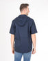 Men's Cotton Blend Navy Shirt in Navy blue - L
