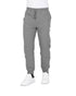 Men's Cotton blend medium grey pants in Grey - M
