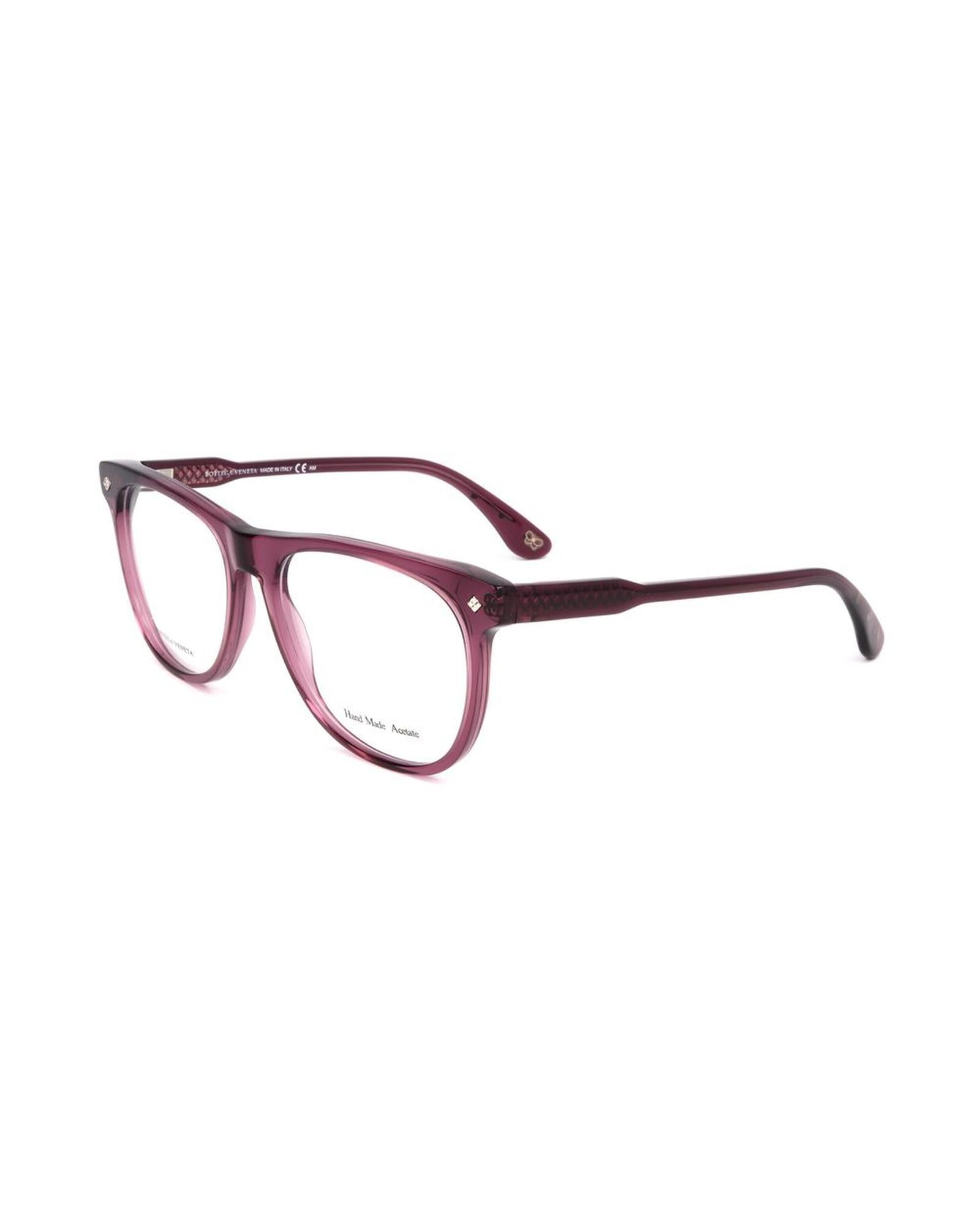 Bottega Veneta Unisex's Purple Acetate Frames - One Size