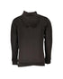 Men's Black Cotton Sweater - S
