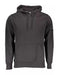 Men's Black Cotton Sweater - L