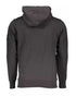 Men's Black Cotton Sweater - L