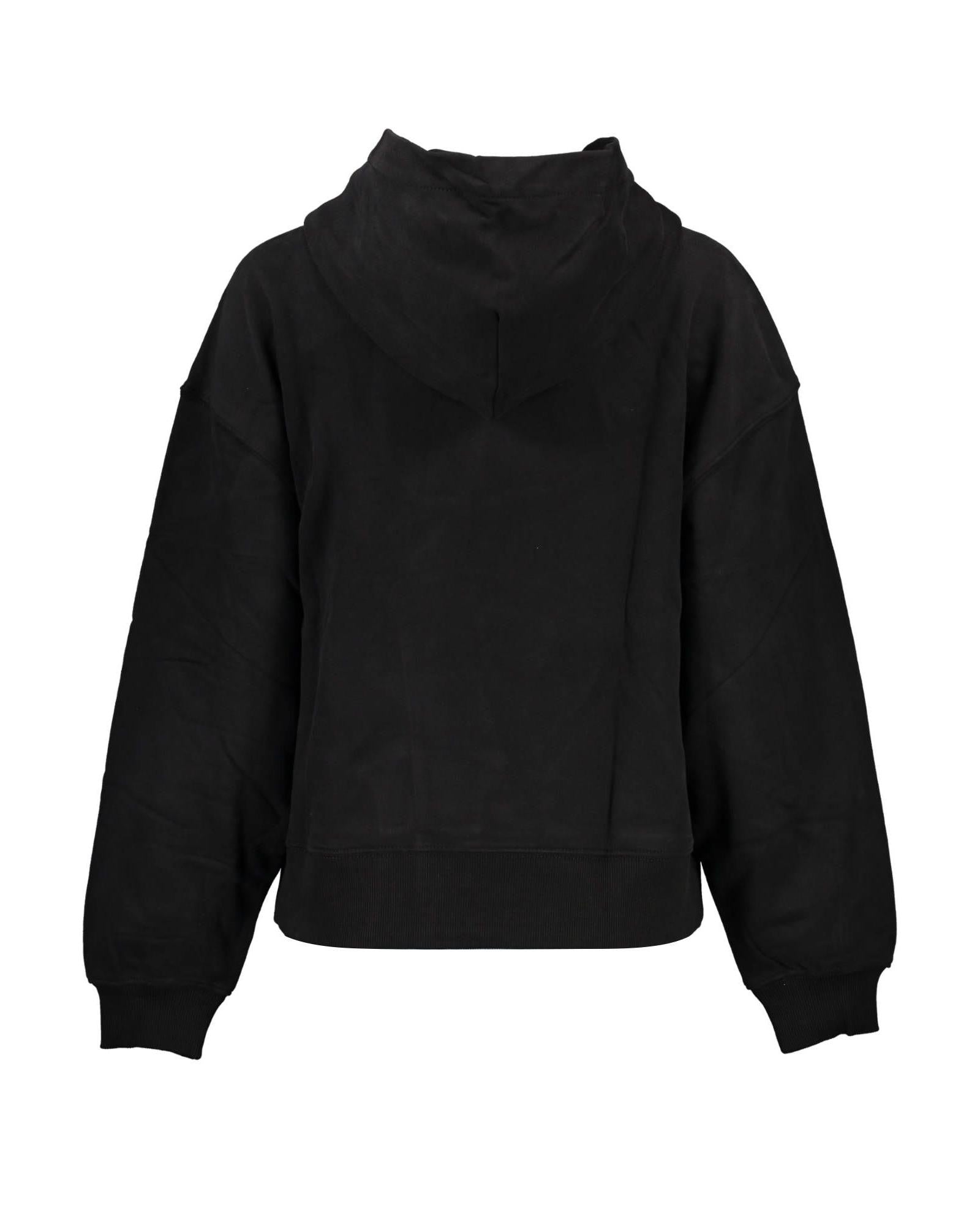 Women's Black Cotton Sweater - XS